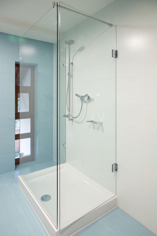 Sleek Walk-In Shower